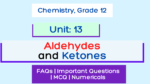 Aldehyde and Ketone – NEB Class 12 Chemistry Notes