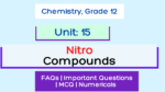 Nitro Compounds - NEB Class 12 Notes - Organic Chemistry